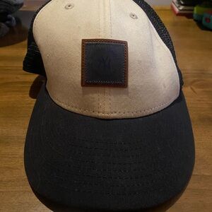New Era Black and Cream Cap